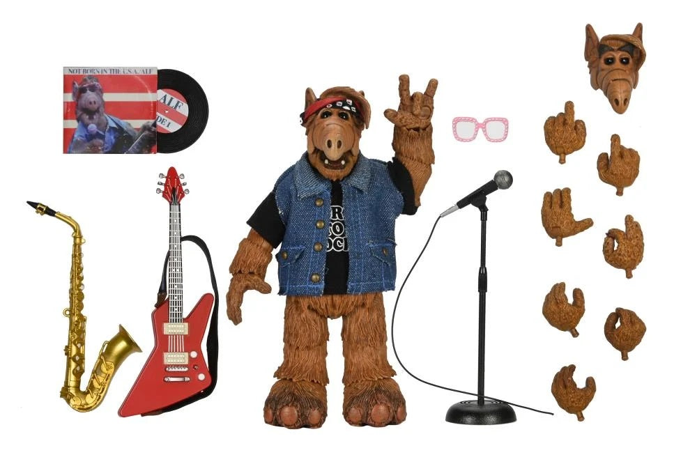 NECA ALF Ultimate Born to Rock ALF Action Figure