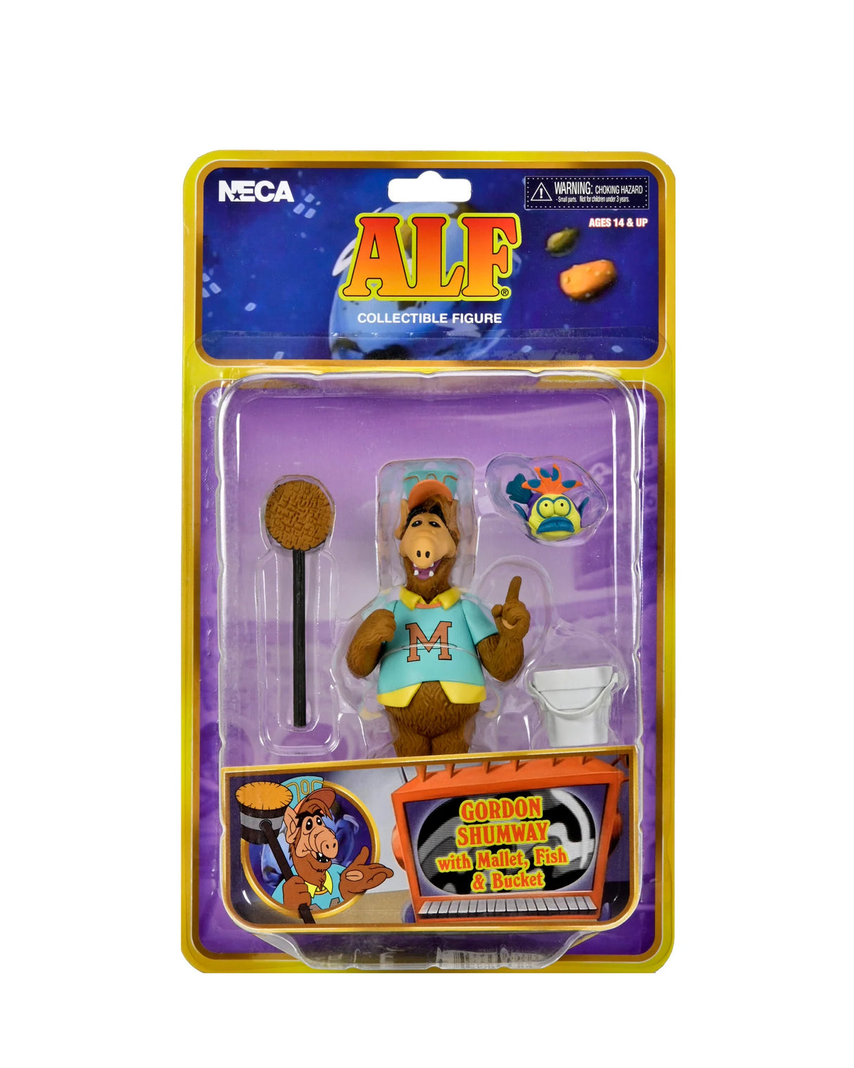 ALF - Toony Classics Baseball Alf 6” Scale Action Figure - NECA