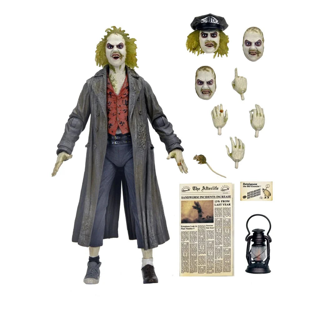 NECA Beetlejuice (1988) – Beetlejuice The Bio-Exorcist Ultimate 7″ Scale Action Figure