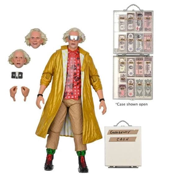 NECA Back to the Future Part 2 Doc Brown (2015) Ultimate 7-inch Action Figure