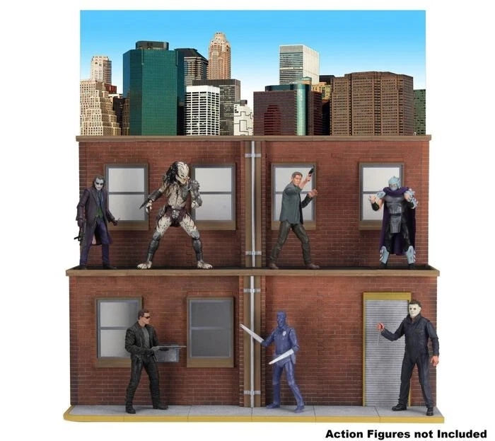 NECA Official Original Street Scene Diorama
